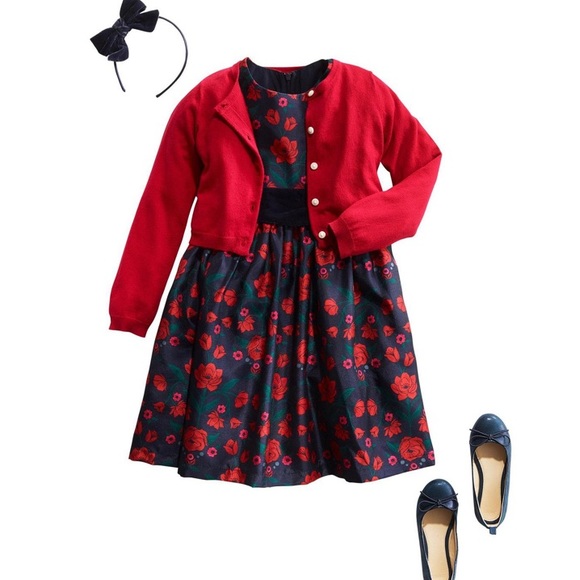 Rose Print Dress NWT - Picture 3 of 4